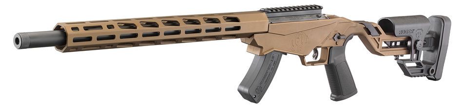 Carabine Ruger Precision Rimfire 22 Lr Marron Bronze Elite Gun Shop