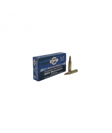 Boite de 20 cartouches Partizan PPU 223 rem FMJ 55 Gr - Spéciale AR15