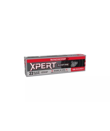 Munition Winchester 22LR XPERT Copper Plated 42GR boite de 100